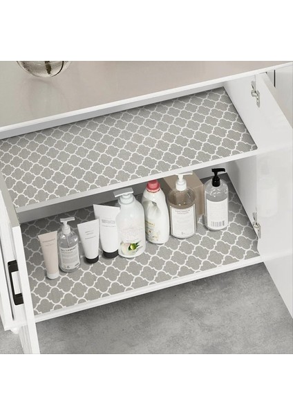 Mutfak Dolabı Çekmecesi Için Ön Kayma Pad Su Geçirmez ve Yağ Geçirmez Dolap Conta Plastik Sofra Takımı Raf Yastık Çerçevesi (Yurt Dışından) fiyatları