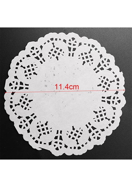 Dantel Doilies Paper 200 Pc 4 5 Inç Dekoratif Yuvarlak Placematlar Kek Için Astarlar Tatlılar Pişmiş Sofra Ekran (Yurt Dışından) fiyatları