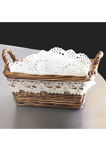 Dantel Doilies Paper 200 Pc 4 5 Inç Dekoratif Yuvarlak Placematlar Kek Için Astarlar Tatlılar Pişmiş Sofra Ekran (Yurt Dışından) indirimleri