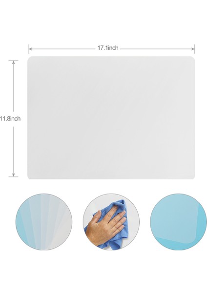 Isıya Dayanıklı Kaymaz Mutfak Placemat Tablosu Için Şeffaf Placemat Yıkanabilir Placemat (8 Adet) (Yurt Dışından) indirimleri