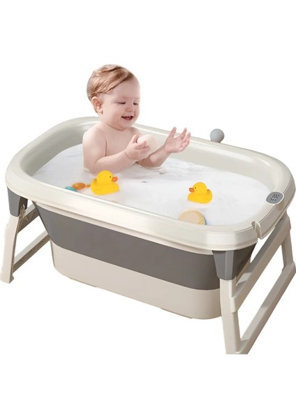 Katlanabilir Termometreli Bebek Küveti, Taşınabilir Küvet