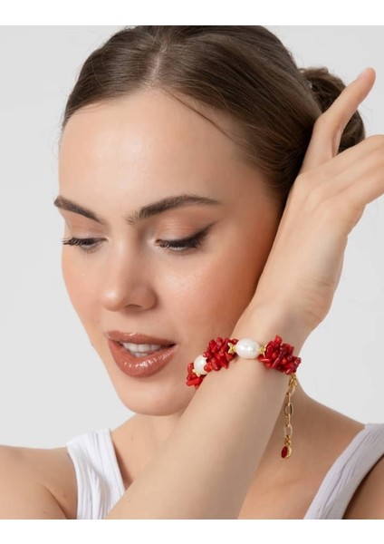 Mercan ve Incili Bileklik fırsatları