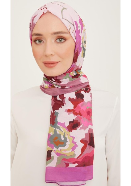 Trend Şal 10001 - 08 Mor - Pembe