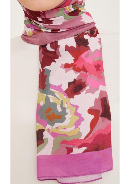 Trend Şal 10001 - 08 Mor - Pembe fiyatları