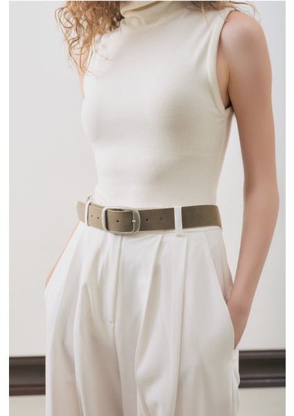 Classıc Pileli Pantolon Ekru fırsatları