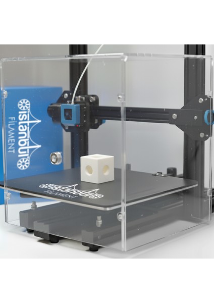 Istanbul Filament 3D Baskı Petg Filament Beyaz 1 kg Ø 1,75MM ± 0,05 mm Bambu Lab Uyumlu modelleri