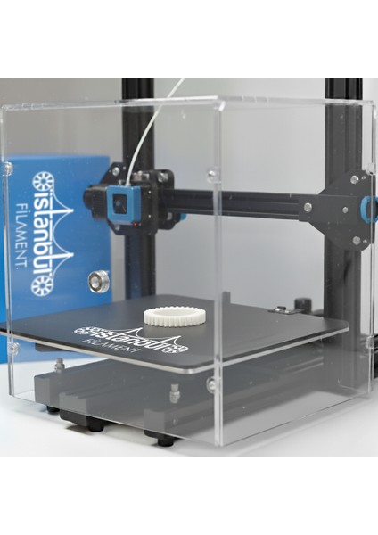 Istanbul Filament 3D Baskı Petg Filament Beyaz 1 kg Ø 1,75MM ± 0,05 mm Bambu Lab Uyumlu