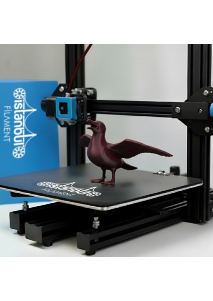 Istanbul Filament 3D Baskı Pla Filament Bordo 1 kg Ø 1,75MM ± 0,05 mm Bambu Lab Uyumlu modelleri