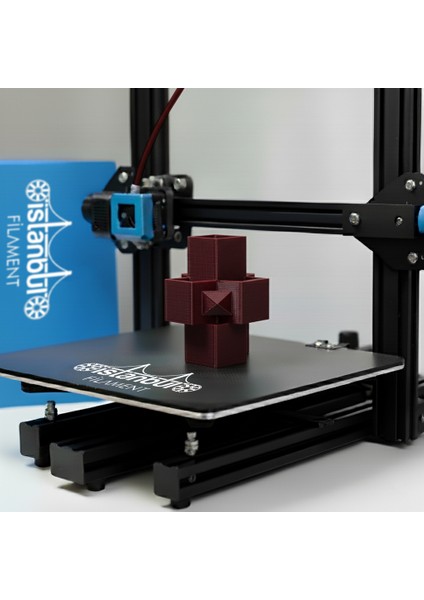 Istanbul Filament 3D Baskı Pla Filament Bordo 1 kg Ø 1,75MM ± 0,05 mm Bambu Lab Uyumlu fırsatları