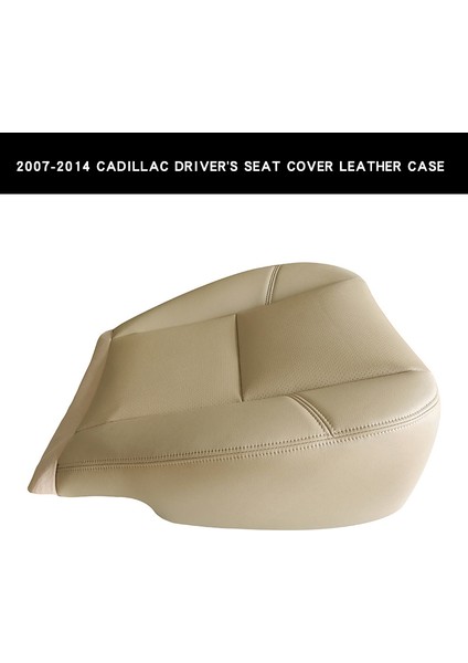 Araba Ön Sürücü Yan Pu Deri Koltuk Yastık Cadillac Escalade Için Alt Koltuk Kapağı 2007-2014 Siyah (Yurt Dışından) modelleri