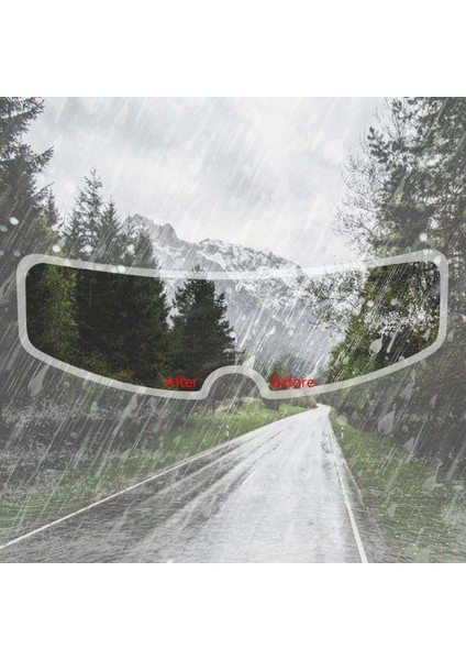 Kask Yağmur Kaydırıcı - Anti-Sis Hidrofobik Film fiyatları