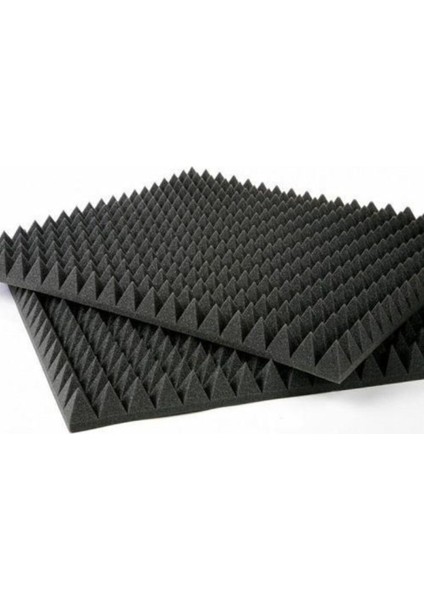 40MM Yanmaz Akustik Yalıtım Piramit Sünger 50DNS 100CM x 100CM (1 M2)