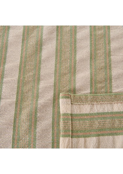 Soft Freya Masa Örtüsü - Yeşil / Ekru - 140X200 cm fiyatları