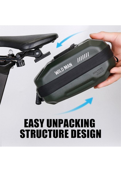 Wıld Man GD700 Su Geçirmez Dağ Bisikleti Arka Çantası, Siyah (Yurt Dışından) indirimleri