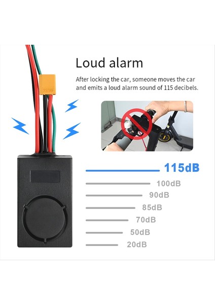 Ninebot MAX-G30 Scooter Aksesuarları Için Alarm Uzaktan Kumandası (Yurt Dışından) indirimleri