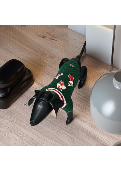 Kedi ve Köpek Için Yeşil Yeni Yıl / Noel Kazağı modelleri