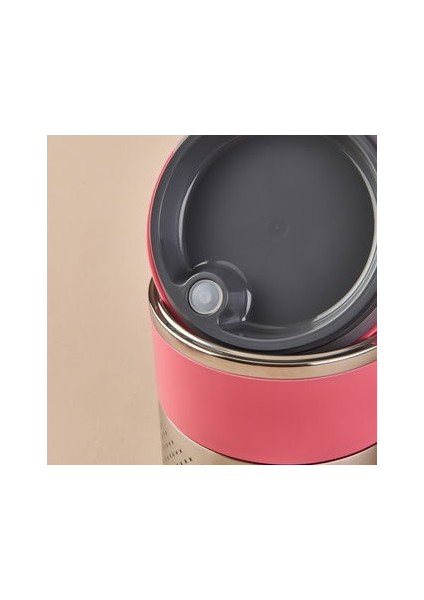 2 Katlı Çelik Yemek Termosu - Pembe - 1,5 Lt modelleri