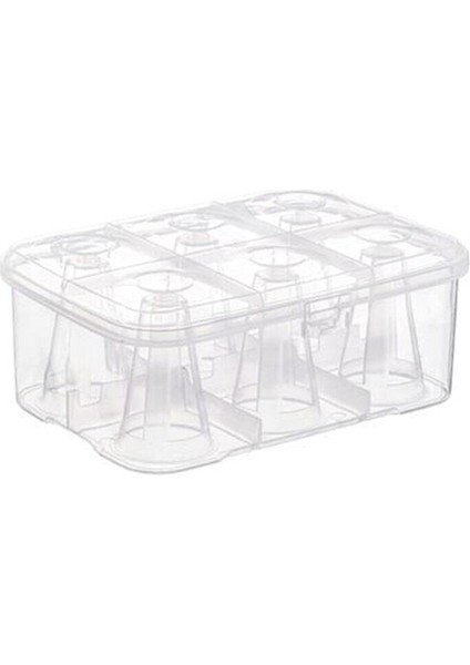 Su Bardağı Taşıma Kutusu Şeffaf - 6 Bardak Kapasiteli Piknik Kutusu fiyatları