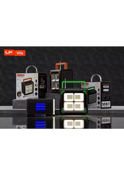 🔊 Katjmer KT-SP22 | 10W Güçlü Ses, Güneş Enerjili ve LED Lamba Çok Amaçlı Bluetooth Hoparlör