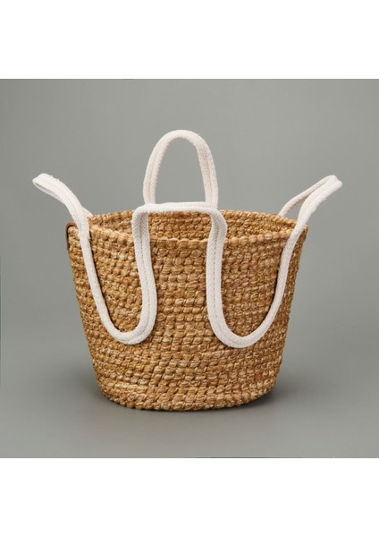 Living Urban Delight Dekoratif Sepet - Kahverengi - 24X19 cm