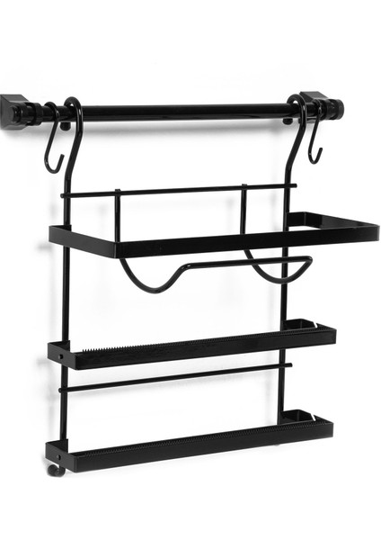 Lüx Folyo ve Streç Film Tutucu - Siyah