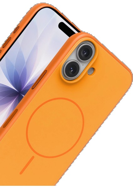 CPT05 Apple iPhone 17 Neva Magsafe Kapak - Turuncu fiyatları