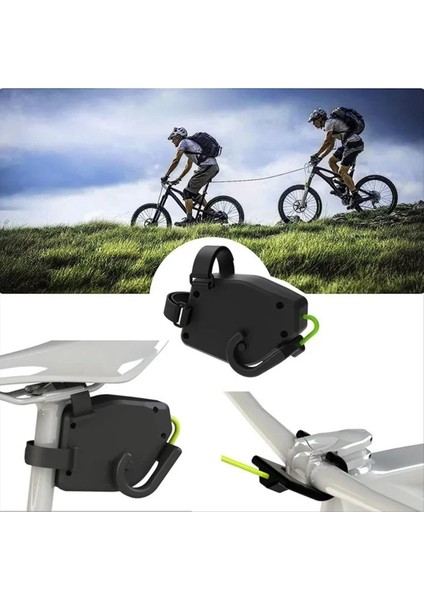 Taşınabilir Bisiklet Çekme Halatı Elastik Dağ Bisikleti (Yurt Dışından)