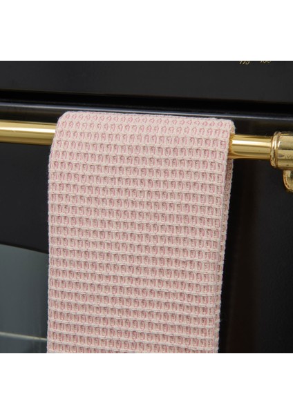 Soft Waffle Mutfak Havlusu - Pembe - 30X50 cm modelleri