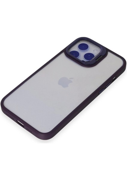 CPT05 iPhone 14 Pro Max Kılıf Roblox Lens Standlı Kapak - Derin Mor indirimleri