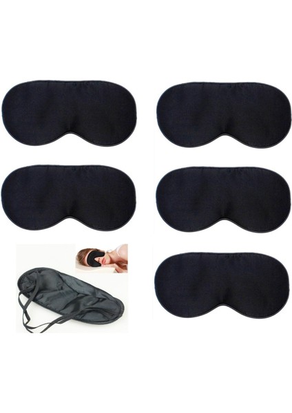 Uyku Maskesi - Göz Bandı 5 Adet
