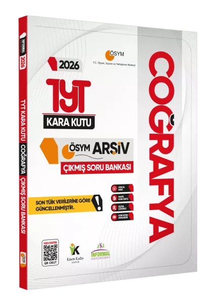 2026 TYT Coğrafyanın Kara Kutusu ÖSYM Çıkmış Soru Havuzu Bankası