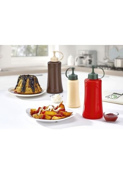 Mayonez Sos Şişesi - 350 ml - Beyaz