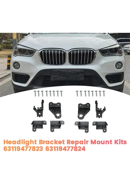 Bmw X1 X2 F39 F48 F49 17-22 Far Lambası Sabit Pençe Için Sağ Ön Far Tamir Braketi Montaj Kitleri 63119477824 (Yurt Dışından) modelleri