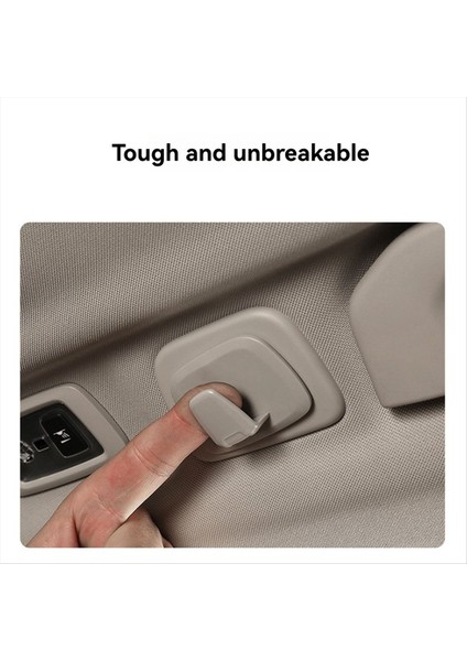 Volvo Için XC40 XC60 18-20 XC90 S90 V90 16-20 Araba Askı Kancaları Arka Sıra Çatı Kancası 1 Çift Iç Aksesuar Stow (Yurt Dışından) modelleri