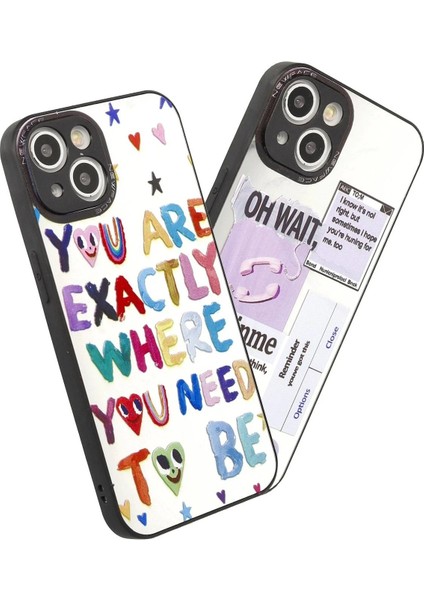 Newface iPhone 15 Kılıf Mirror Desenli Kapak - Mirror - 2 modelleri