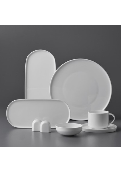 Verdance 26 Parça 6 Kişilik Kahvaltı Takımı Beyaz