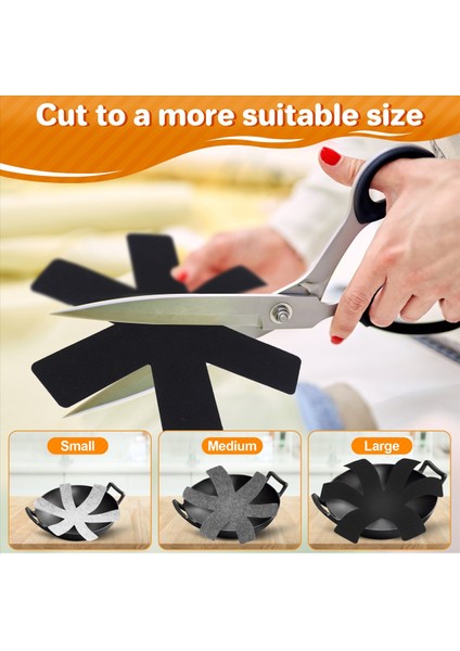 Pot ve Pan Koruyucular 18 Set Istifleme Için Pan Koruyucuları Pot Kesen Pedleri 3 Farklı Boyut ve Renk (Yurt Dışından) indirimleri