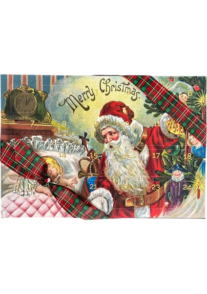 Premium Advent Takvimi, 24 Adet El Yapımı Çikolata, Yılbaşı Özel modelleri