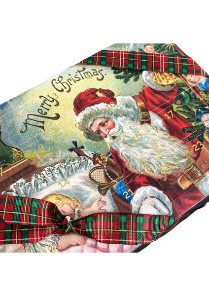 Premium Advent Takvimi, 24 Adet El Yapımı Çikolata, Yılbaşı Özel fırsatları