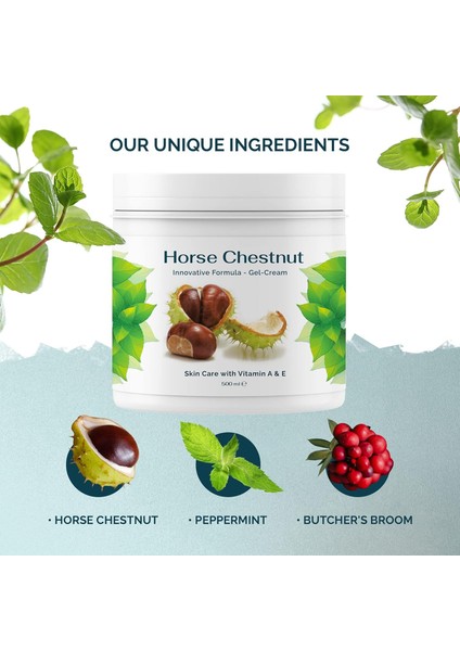 At Kestanesi Kremi 500 ml Horse Chestnut Gel X4 Adet modelleri
