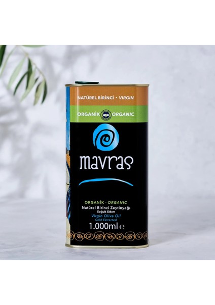 Organik Natürel Birinci Zeytinyağı - Olgun Hasat 1 Litre