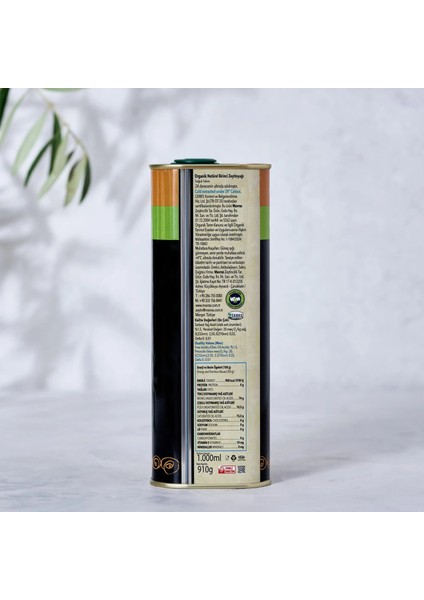 Organik Natürel Birinci Zeytinyağı - Olgun Hasat 1 Litre modelleri
