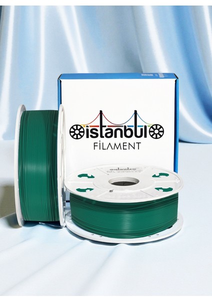 Istanbul Filament 3D Baskı Pla Filament Biber Yeşili 1 kg Ø 1,75MM ± 0,05 mm Bambu Lab Uyumlu
