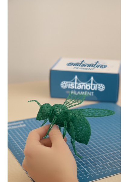 Istanbul Filament 3D Baskı Pla Filament Biber Yeşili 1 kg Ø 1,75MM ± 0,05 mm Bambu Lab Uyumlu