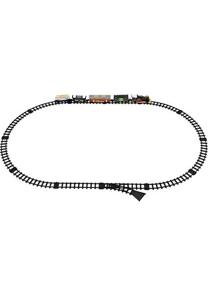 Retro Klasik Buharlı Tren Seti Sesli ve Işıklı 69935A fırsatları
