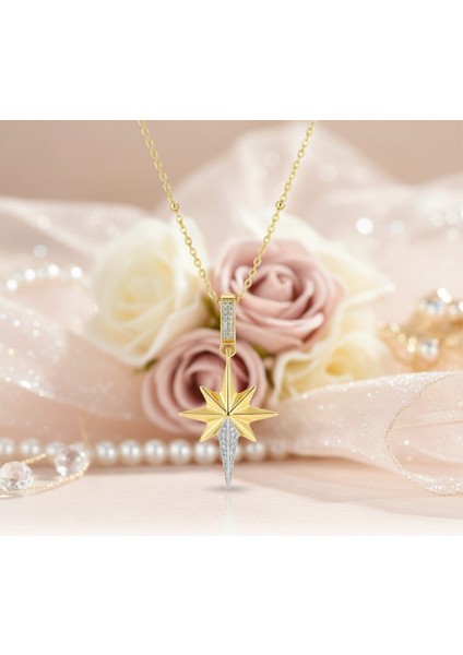 316L Paslanmaz Çelik Kadın Altın Kolye | Yusso modelleri