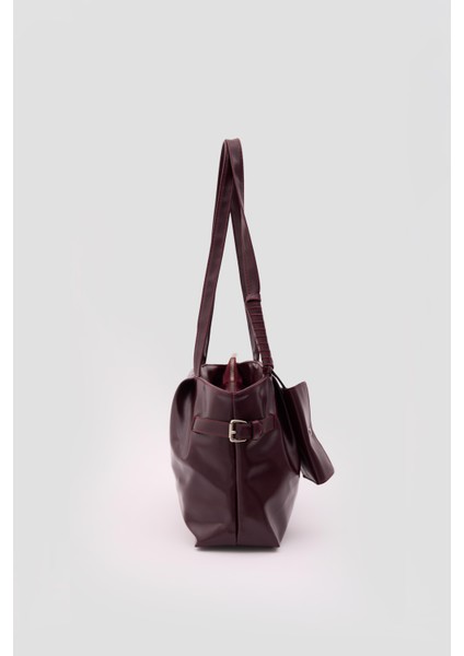 Bybo Vintage Omuz Çantası Mürdüm modelleri