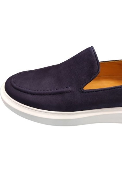 Büyük Numara Casual Erkek Ayakkabı Lacivert Nubuk indirimleri