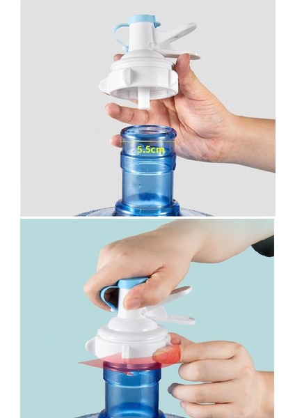 Güvenlikli Damacana Başlığı Kapağı Sızdırmaz Damacana Musluğu modelleri