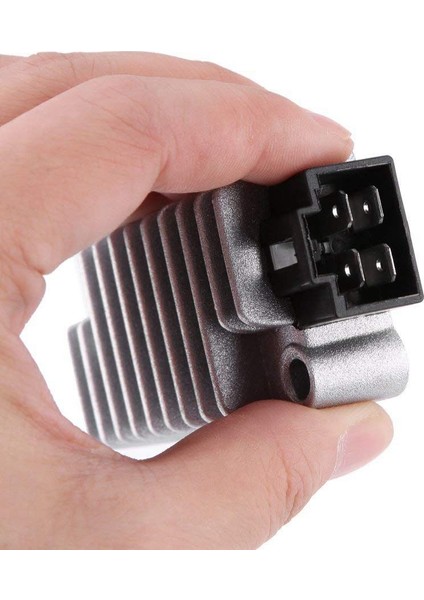 2 Pcs Motosiklet Aksesuarları 1 Pc Alüminyum Voltaj Regülatör Doğrultucu ve 1 Pcs Düzenleyici Düzenleyicisi (Yurt Dışından) fırsatları